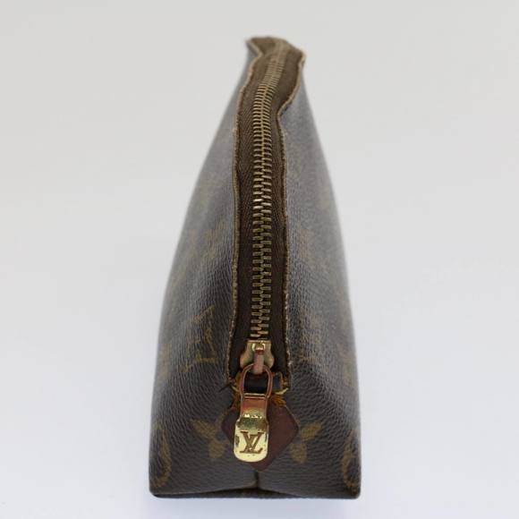 LOUIS VUITTON Monogram Pochette Cosmetic PM Cosmetic Pouch M47515 LV Auth 53456 - Picture 3 of 16